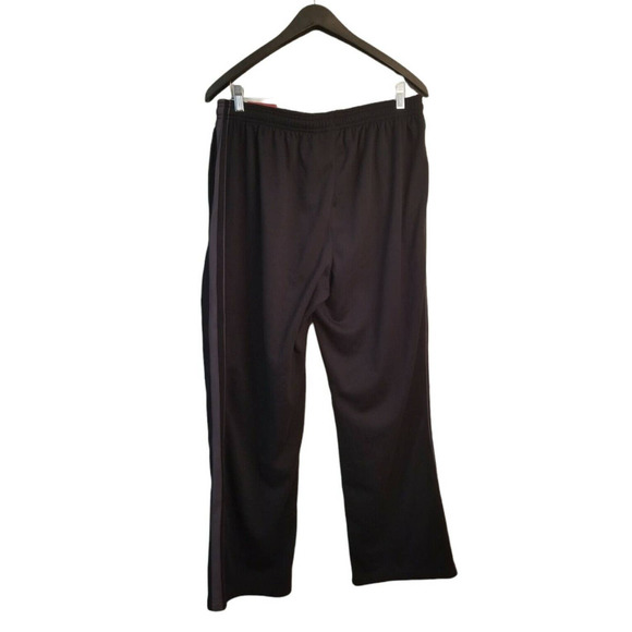 REEBOK black Sweat MEN'S pants SIZE L 34 Waist 31 INSEAM - Picture 2 of 6